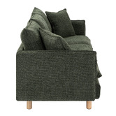 Temple &amp; Webster Noah 3 Seater Slipcover Chenille Sofa