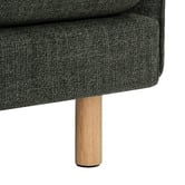 Temple &amp; Webster Noah 3 Seater Slipcover Chenille Sofa