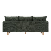 Temple &amp; Webster Noah 3 Seater Slipcover Chenille Sofa
