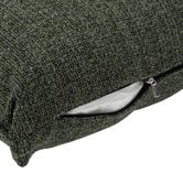Temple &amp; Webster Noah 3 Seater Slipcover Chenille Sofa