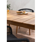 Temple &amp; Webster Sorrento Acacia Wood Outdoor Extendable Dining Table