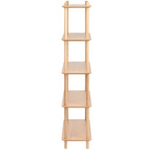 Temple &amp; Webster Banjo 5 Tier Bookcase &amp; 3 Tier Bookcase Console Set