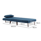 Temple &amp; Webster Aero Single Sofa Bed