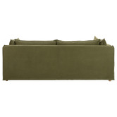 Temple &amp; Webster Jude 3 Seater Slipcover Sofa