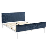 Temple &amp; Webster Navy Montauk Queen Bed
