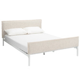 Temple &amp; Webster Natural Montauk Queen Bed