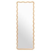 Temple &amp; Webster Ebba Wavy Timber Full Length Mirror