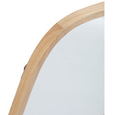 Temple &amp; Webster Timber Pebble Wall Mirror