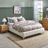 Temple &amp; Webster Siena Travertine Table Lamp