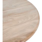 Temple &amp; Webster Hendry Round Mango Wood Coffee Table