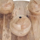 Temple &amp; Webster Hendry Round Mango Wood Coffee Table