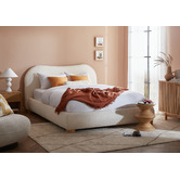 Temple &amp; Webster Paloma Boucle Bed