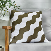 Temple &amp; Webster Wavy Outdoor Cushion