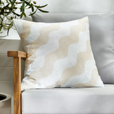 Temple &amp; Webster Wavy Outdoor Cushion