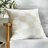 Temple &amp; Webster Checkerboard Outdoor Cushion