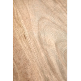 Temple &amp; Webster Axis Mango Wood Side Table