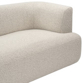 Temple &amp; Webster Gala 3 Seater Boucle Sofa