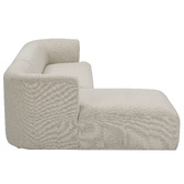 Temple &amp; Webster Gala 4 Seater Boucle Sofa with Chaise