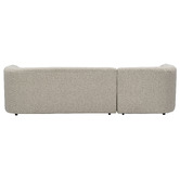 Temple &amp; Webster Gala 4 Seater Boucle Sofa with Chaise