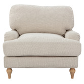 Temple &amp; Webster Natural Dorset Armchair