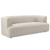 Temple &amp; Webster Gala 3 Seater Boucle Sofa