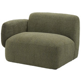 Temple &amp; Webster 5 Seater Forest Green Moab Terminal Sofa Set