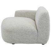 Temple &amp; Webster 4 Seater Natural Moab Modular Sofa Set with Left Chaise