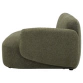 Temple &amp; Webster 4 Seater Forest Green Moab Sofa Set with Right Chaise