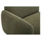 Temple &amp; Webster 3 Seater Forest Green Moab Right Chaise Sofa Set