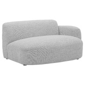 Temple &amp; Webster 4 Seater Natural Moab Modular Sofa Set with Right Chaise