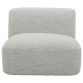 Temple &amp; Webster Natural Moab Armless Lounge Chair