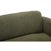 Temple &amp; Webster 3 Seater Forest Green Moab Right Chaise Sofa Set