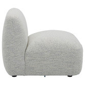 Temple &amp; Webster Natural Moab Armless Lounge Chair