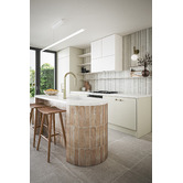 Temple &amp; Webster Lowan 560mm Single Granite Kitchen Sink