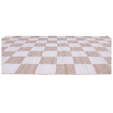 Temple &amp; Webster Rocco Hand-Woven Check Indoor/Outdoor Rug