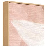 Temple &amp; Webster Spring Dream Blush Framed Canvas Wall Art