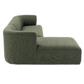 Temple &amp; Webster Gala 4 Seater Boucle Sofa with Chaise