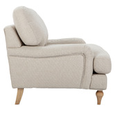 Temple &amp; Webster Natural Dorset Armchair