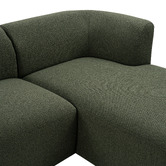 Temple &amp; Webster Gala 4 Seater Boucle Sofa with Chaise