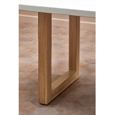 Temple &amp; Webster Milos Concrete Outdoor Dining Table