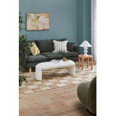 Temple &amp; Webster Caterina Solid Oak Side Table