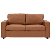 Temple &amp; Webster Jack 2 Seater Faux Leather Sofa