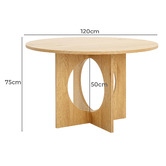 Temple &amp; Webster Adeline Dining Table