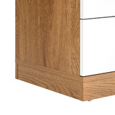 Temple &amp; Webster Tessa Wardrobe &amp; Drawers with Mirror