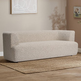 Temple &amp; Webster Gala 3 Seater Boucle Sofa