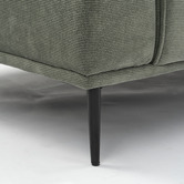 Temple &amp; Webster Rhys 3 Seater Corduroy Sofa