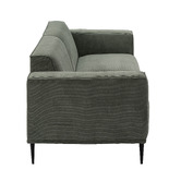 Temple &amp; Webster Rhys 3 Seater Corduroy Sofa