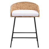Temple &amp; Webster 61cm Grace Water Hyacinth Barstools