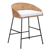 Temple &amp; Webster 61cm Grace Water Hyacinth Barstools