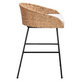 Temple &amp; Webster 61cm Grace Water Hyacinth Barstools